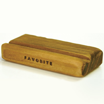 木製カントリー雑貨 カードシェルフ