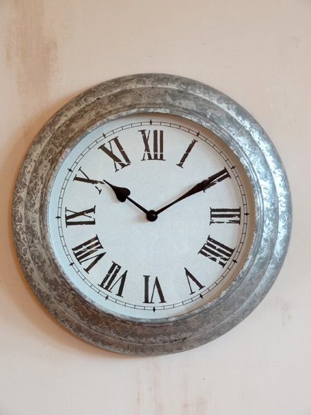 COVENT GARDEN：ブリキ・ウォールクロックS：BR-31