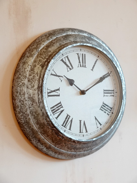 COVENT GARDEN：ブリキ・ウォールクロックS：BR-31