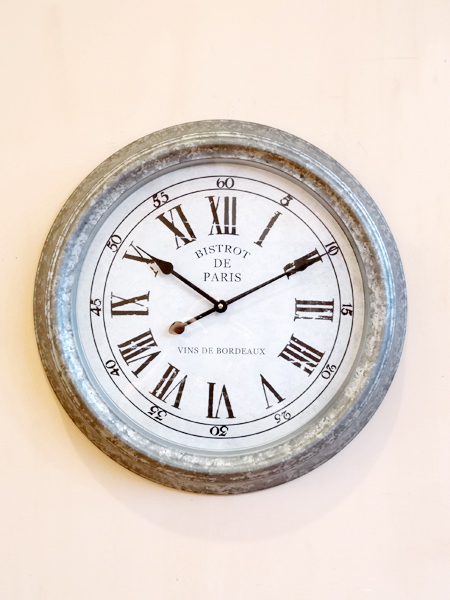 COVENT GARDEN:ブリキ・ウォールクロック L:
BR-32