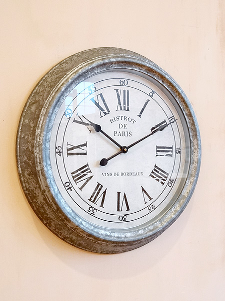 COVENT GARDEN:ブリキ・ウォールクロック L:
BR-32