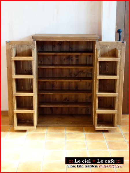 カントリー家具&パイン家具CDラックW70/Le cafe カントリー家具&パイン家具CDラックW70/Le cafe